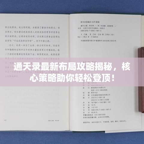 通天录最新布局攻略揭秘，核心策略助你轻松登顶！