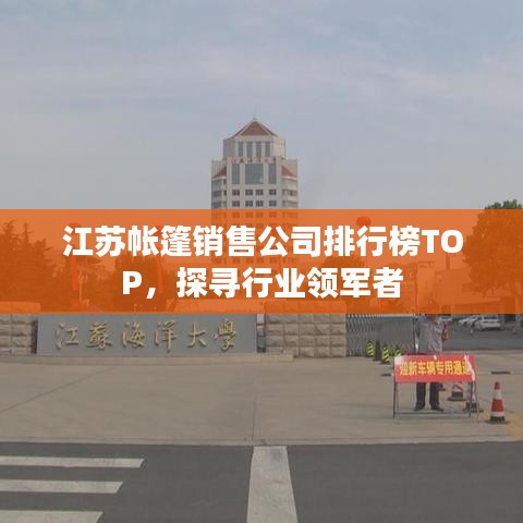 江苏帐篷销售公司排行榜TOP，探寻行业领军者