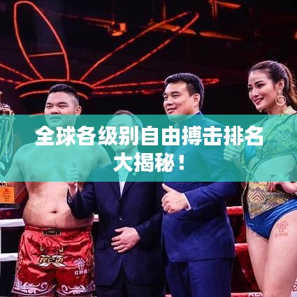 全球各级别自由搏击排名大揭秘！