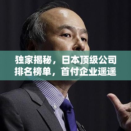 独家揭秘，日本顶级公司排名榜单，首付企业遥遥领先