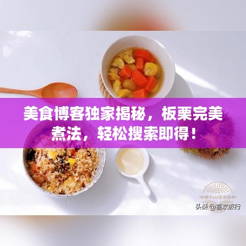 美食博客独家揭秘，板栗完美煮法，轻松搜索即得！