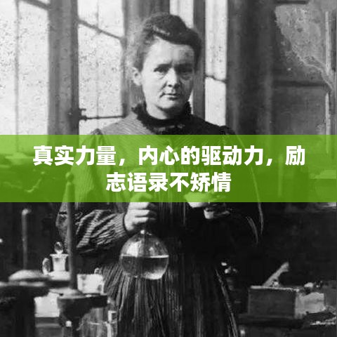 真实力量，内心的驱动力，励志语录不矫情