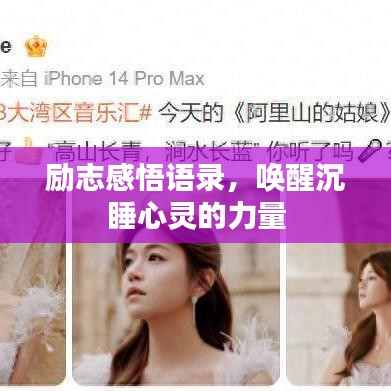 励志感悟语录，唤醒沉睡心灵的力量