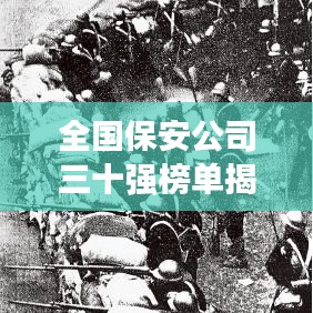 全国保安公司三十强榜单揭晓，行业格局与未来趋势深度解析