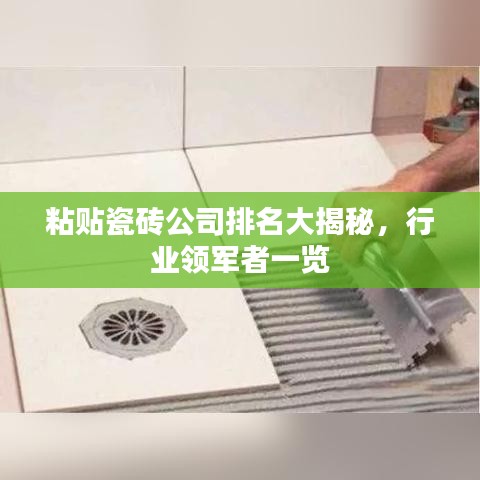 粘贴瓷砖公司排名大揭秘，行业领军者一览