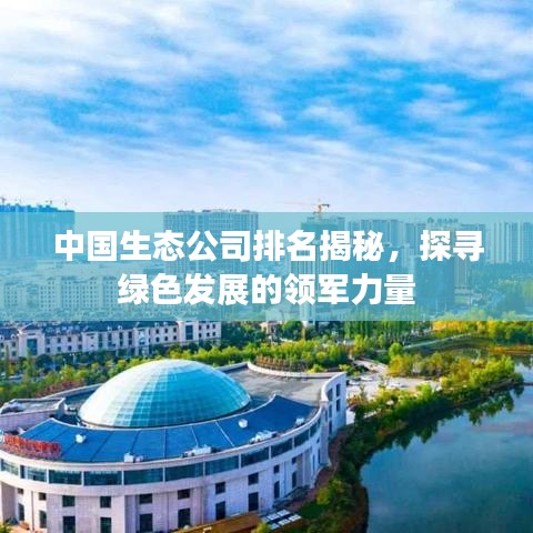 中国生态公司排名揭秘，探寻绿色发展的领军力量