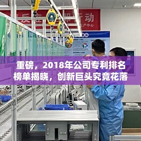 重磅，2018年公司专利排名榜单揭晓，创新巨头究竟花落谁家？