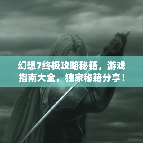 幻想7终极攻略秘籍，游戏指南大全，独家秘籍分享！