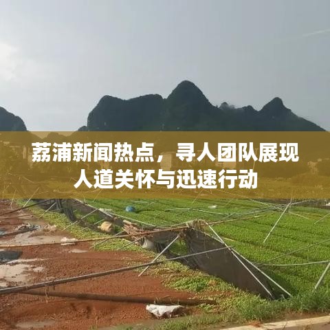 荔浦新闻热点，寻人团队展现人道关怀与迅速行动