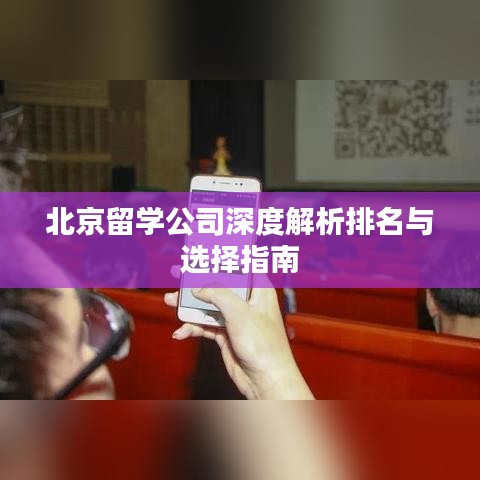 北京留学公司深度解析排名与选择指南