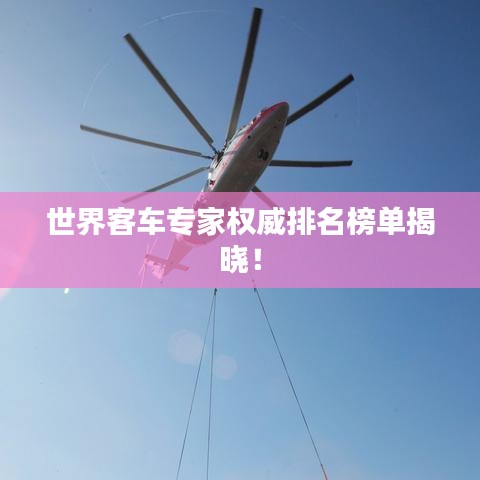 世界客车专家权威排名榜单揭晓！