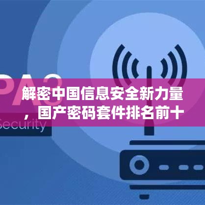 解密中国信息安全新力量，国产密码套件排名前十榜单揭晓！