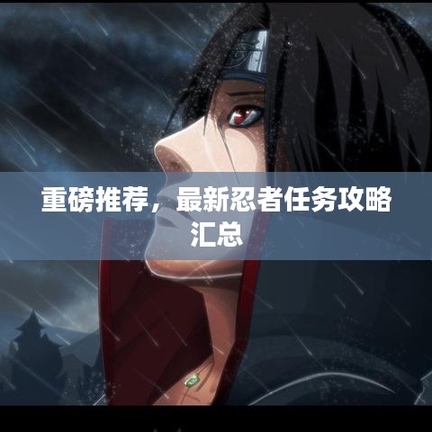 重磅推荐，最新忍者任务攻略汇总