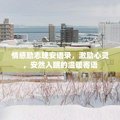 情感励志晚安语录，激励心灵，安然入眠的温暖寄语