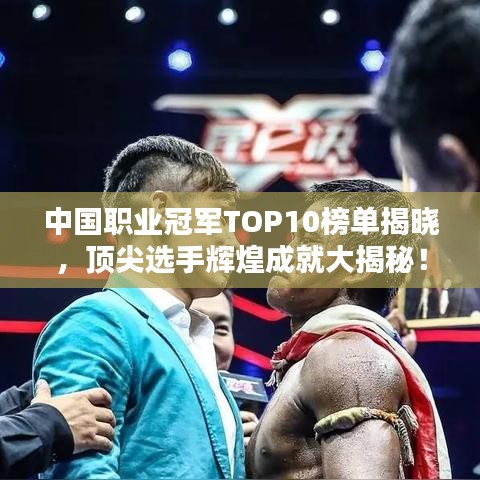 中国职业冠军TOP10榜单揭晓，顶尖选手辉煌成就大揭秘！