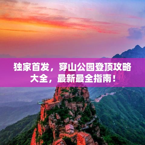 独家首发，穿山公园登顶攻略大全，最新最全指南！